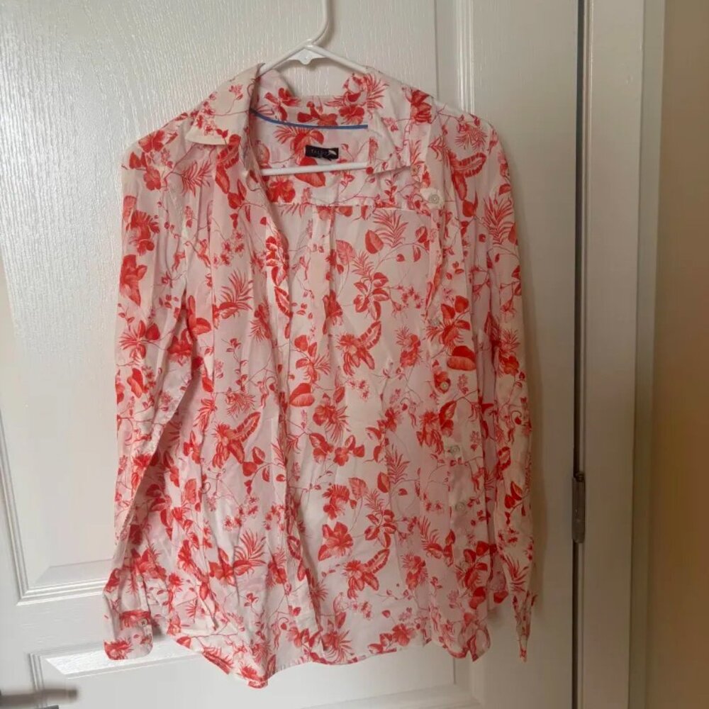 Talbots Women's Floral Top